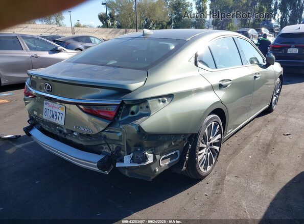 58AD21B12LU010862 2020 LEXUS ES 300H Зеленый Задняя правая четверть