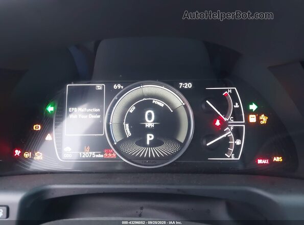 58ADA1C1XSU061221 2025 LEXUS ES Серый Вид задних сидений