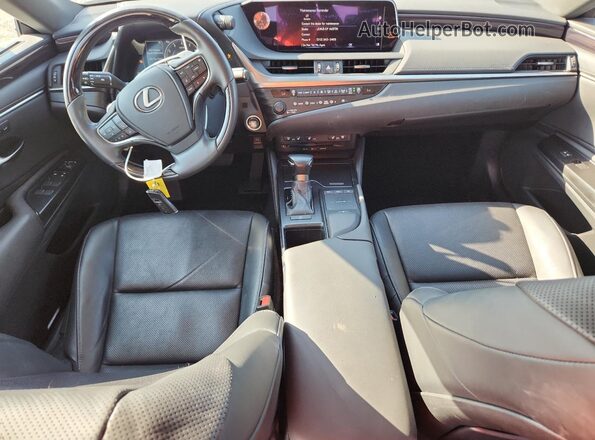 58ADZ1B10LU065905 2020 LEXUS ES Silver Вид панелі приладів