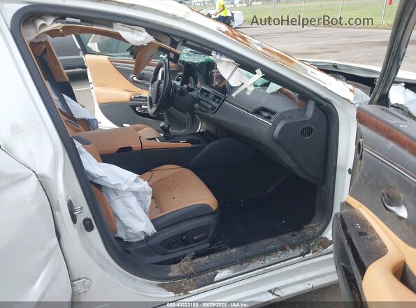 58ADZ1B12PU143560 2023 LEXUS ES White Widok wnętrza z przodu