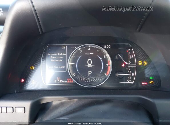 58ADZ1B13LU068619 2020 LEXUS ES 350 Black Вид задніх сидінь