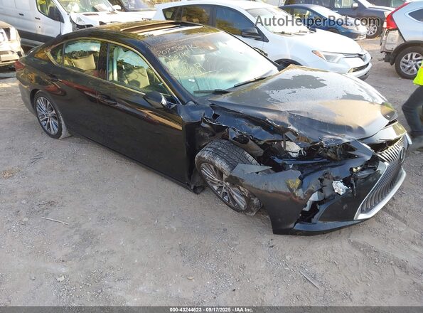 58ADZ1B13LU068619 2020 LEXUS ES 350 Black Передня права чверть