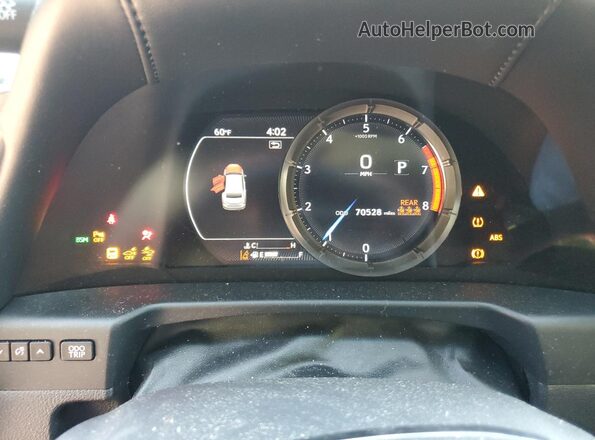 58AGZ1B10MU102627 2021 LEXUS ES Black Vista del cuadro de instrumentos