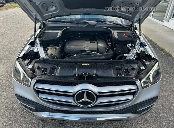 4JGFB4KB3MA516813 2021 MERCEDES-BENZ GLE Silver წინა სალონის ხედი