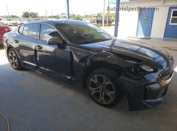 KNAE15LA7M6088033 2021 KIA STINGER Gray Widok z przodu