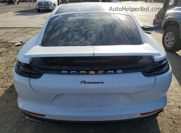WP0AA2A73HL103786 2017 PORSCHE PANAMERA Белый Вид салона спереди
