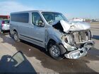 2018 Nissan Nv Passenger Nv3500 Hd Sl V8 Silver vin: 5BZAF0AA0JN850936
