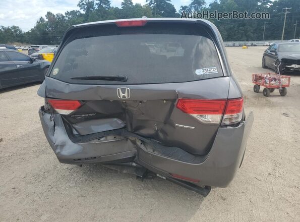 5FNRL5H32HB009774 2017 HONDA ODYSSEY Серый Вид сзади