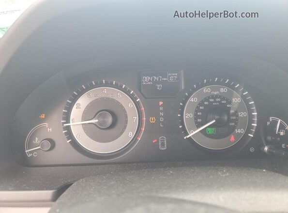 5FNRL5H32HB009774 2017 HONDA ODYSSEY Серый Вид щитка приборов