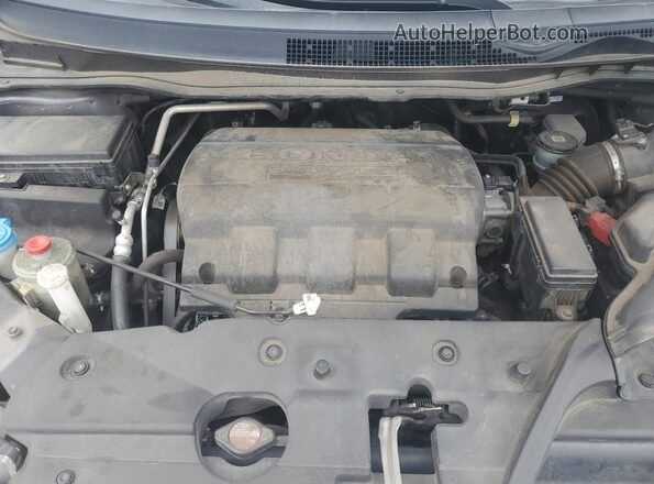 5FNRL5H32HB009774 2017 HONDA ODYSSEY Серый Вид задней части салона