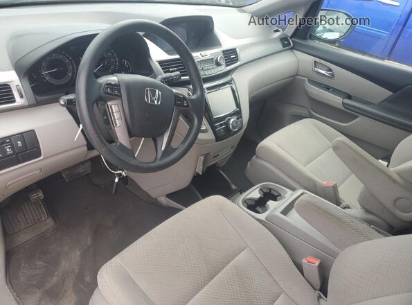 5FNRL5H32HB009774 2017 HONDA ODYSSEY Серый Вид панели приборов
