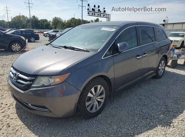 5FNRL5H36HB023256 2017 HONDA ODYSSEY Угольный Передняя левая четверть