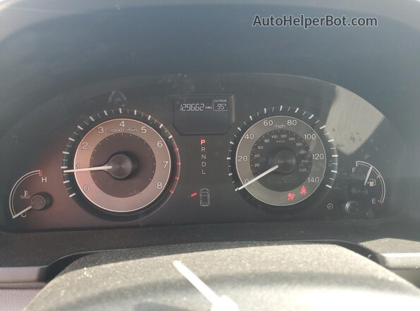 5FNRL5H36HB023256 2017 HONDA ODYSSEY Угольный Вид щитка приборов
