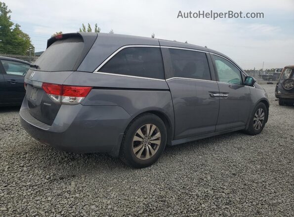 5FNRL5H39HB020108 2017 HONDA ODYSSEY Gray Հետևի աջ