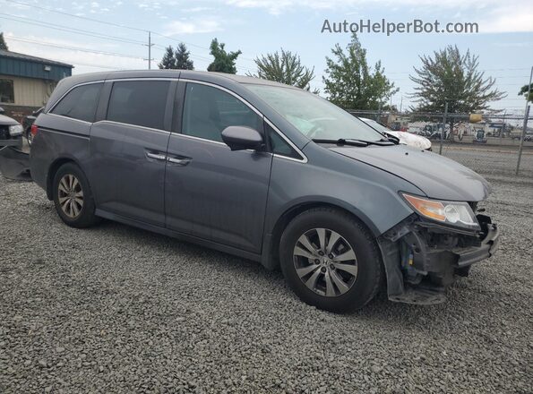 5FNRL5H39HB020108 2017 HONDA ODYSSEY Gray Առջևի աջ