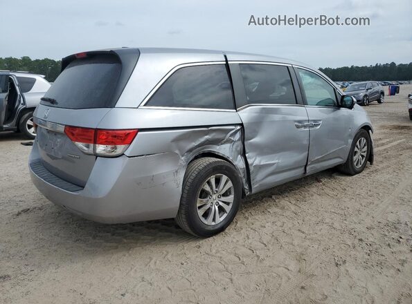 5FNRL5H39HB026149 2017 HONDA ODYSSEY Silver Trasero derecho