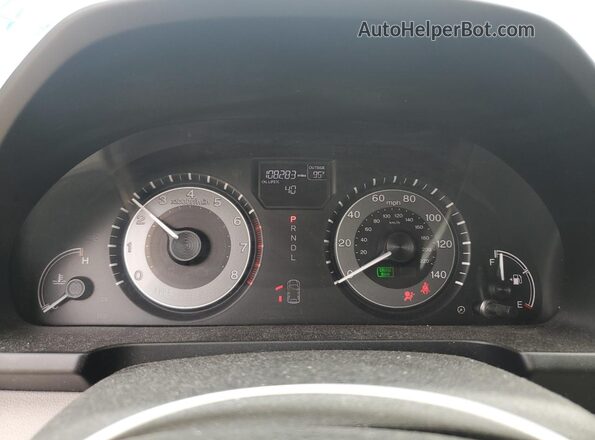5FNRL5H39HB026149 2017 HONDA ODYSSEY Silver Vista del cuadro de instrumentos