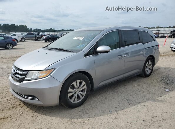 5FNRL5H39HB026149 2017 HONDA ODYSSEY Silver Vista tres cuartos delantera izquierda
