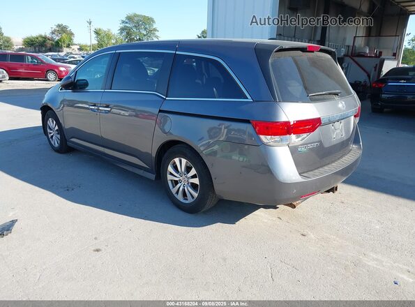 5FNRL5H61HB008531 2017 HONDA ODYSSEY Gray Задня ліва чверть