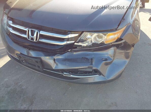 5FNRL5H61HB008531 2017 HONDA ODYSSEY Gray Widok z przodu