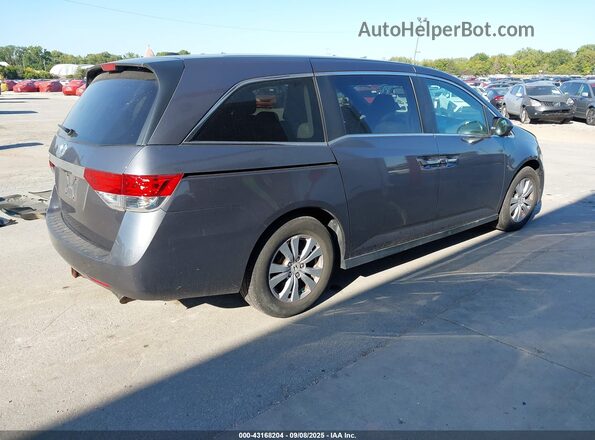 5FNRL5H61HB008531 2017 HONDA ODYSSEY Gray Tył prawy