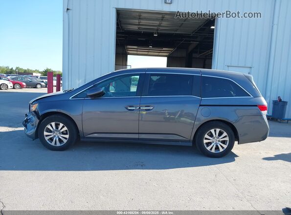 5FNRL5H61HB008531 2017 HONDA ODYSSEY Gray 