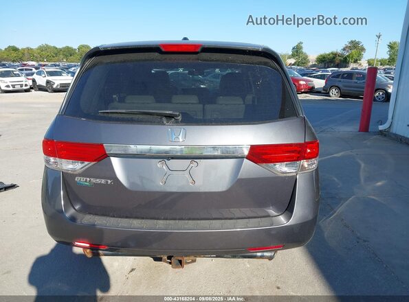 5FNRL5H61HB008531 2017 HONDA ODYSSEY Gray 