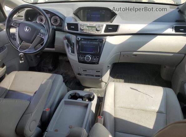 5FNRL5H66HB018908 2017 HONDA ODYSSEY Черный Вид панели приборов