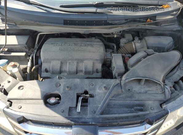 5FNRL5H66HB018908 2017 HONDA ODYSSEY Черный Вид подкапотного пространства