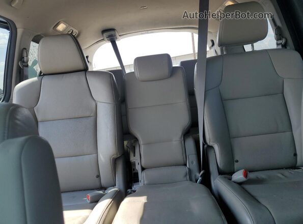 5FNRL5H66HB018908 2017 HONDA ODYSSEY Черный Вид задних сидений