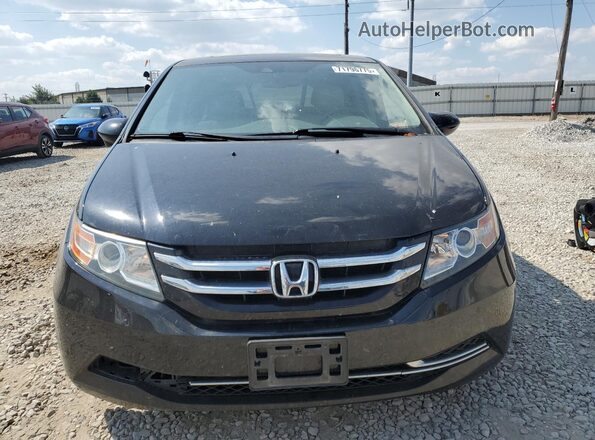 5FNRL5H66HB018908 2017 HONDA ODYSSEY Черный Вид спереди
