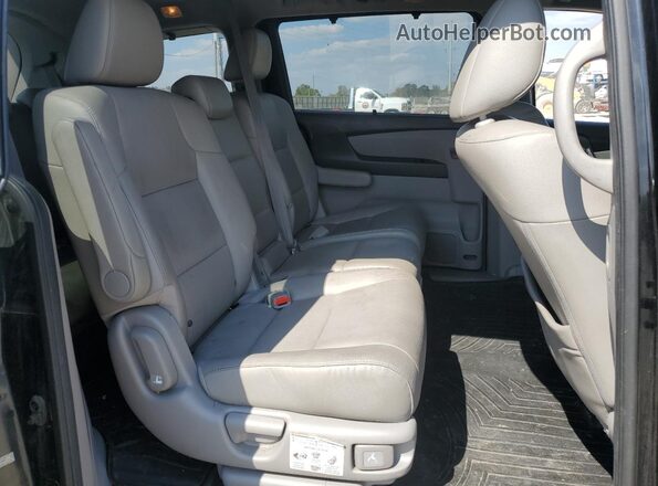 5FNRL5H66HB018908 2017 HONDA ODYSSEY Черный Вид задней части салона