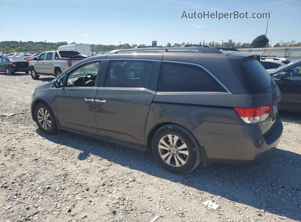 5FNRL5H68HB005156 2017 HONDA ODYSSEY Charcoal Rear left