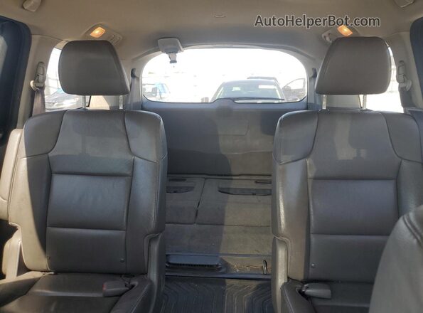 5FNRL5H68HB005156 2017 HONDA ODYSSEY Charcoal Rear seats view