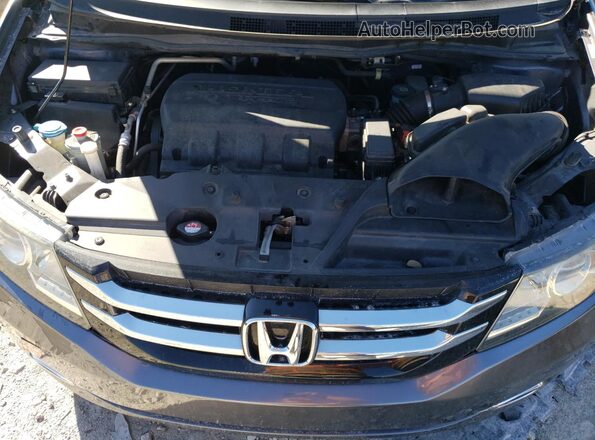 5FNRL5H95HB007571 2017 HONDA ODYSSEY Gray Engine compartment view