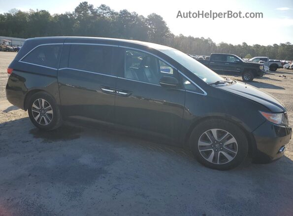 5FNRL5H98HB006799 2017 HONDA ODYSSEY Black Delantero derecho