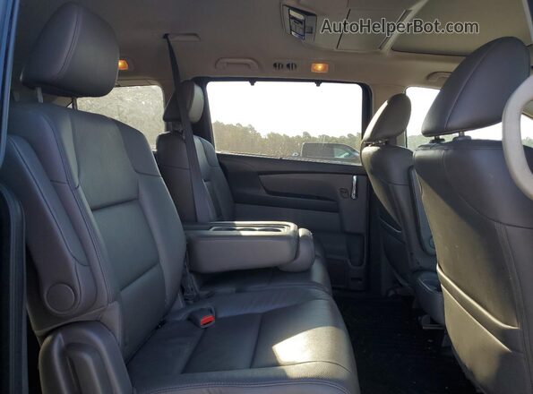 5FNRL5H98HB006799 2017 HONDA ODYSSEY Black Vista interior trasera