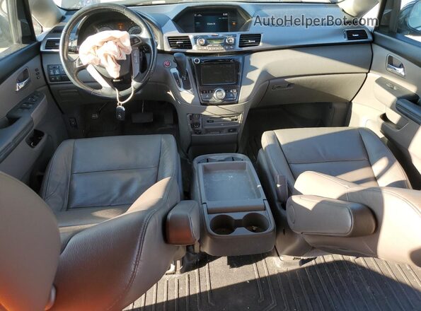 5FNRL5H98HB006799 2017 HONDA ODYSSEY Black Vista del salpicadero