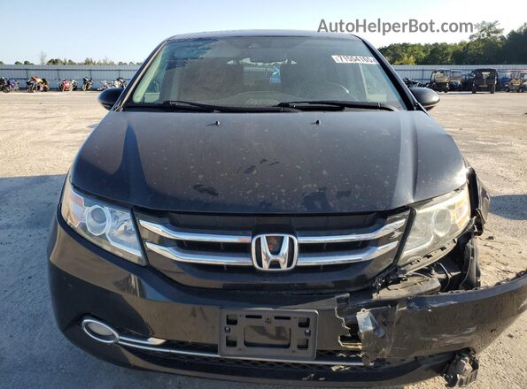5FNRL5H98HB006799 2017 HONDA ODYSSEY Black Vista frontal