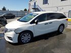 2018 Honda Odyssey Lx White vin: 5FNRL6H22JB089113