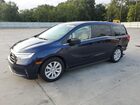 2021 Honda Odyssey Lx Blue vin: 5FNRL6H27MB038629
