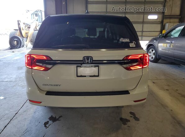 5FNRL6H50NB043263 2022 HONDA ODYSSEY White Вид ззаду