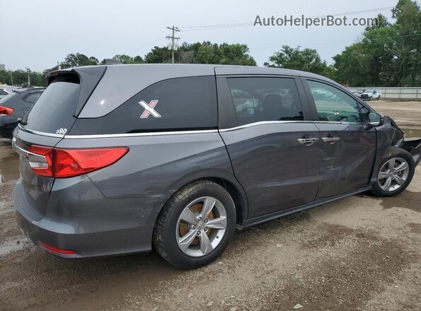 5FNRL6H56JB041690 2018 HONDA ODYSSEY Серый Задняя правая четверть