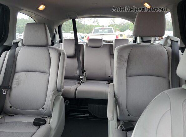 5FNRL6H56JB041690 2018 HONDA ODYSSEY Серый Вид задних сидений