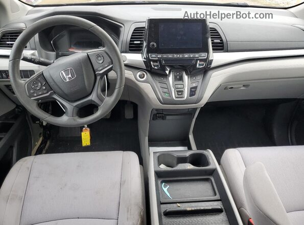 5FNRL6H56JB041690 2018 HONDA ODYSSEY Серый Вид панели приборов