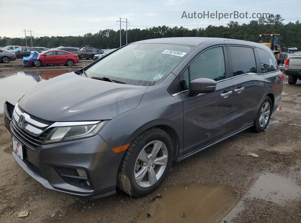 5FNRL6H56JB041690 2018 HONDA ODYSSEY Серый Передняя левая четверть