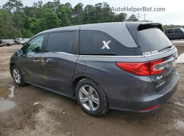 5FNRL6H56JB041690 2018 HONDA ODYSSEY Серый Задняя левая четверть
