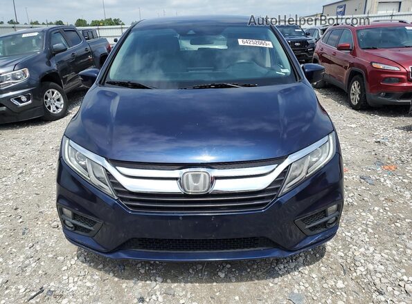 5FNRL6H56JB106957 2018 HONDA ODYSSEY Blue Vista frontal