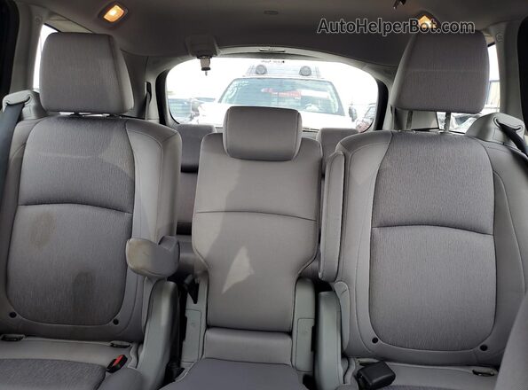 5FNRL6H56JB106957 2018 HONDA ODYSSEY Blue Vista de los asientos traseros
