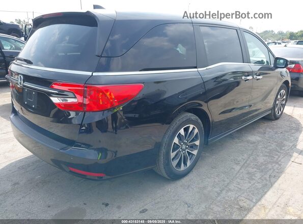 5FNRL6H60RB022556 2024 HONDA ODYSSEY Black Задня права чверть